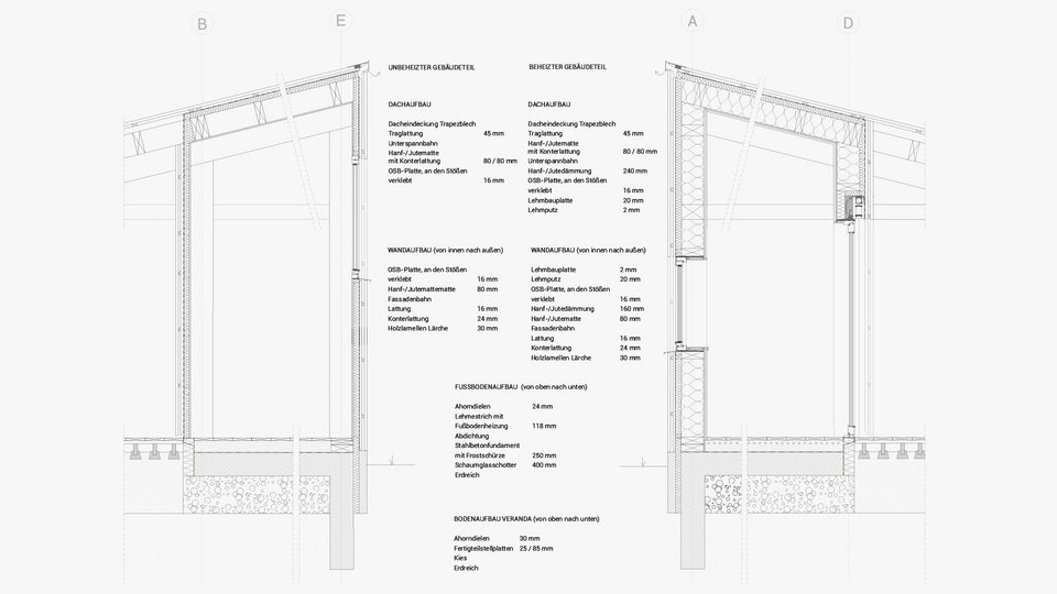 Technische Details der Studienarbeit Lagerhaus im Normétal