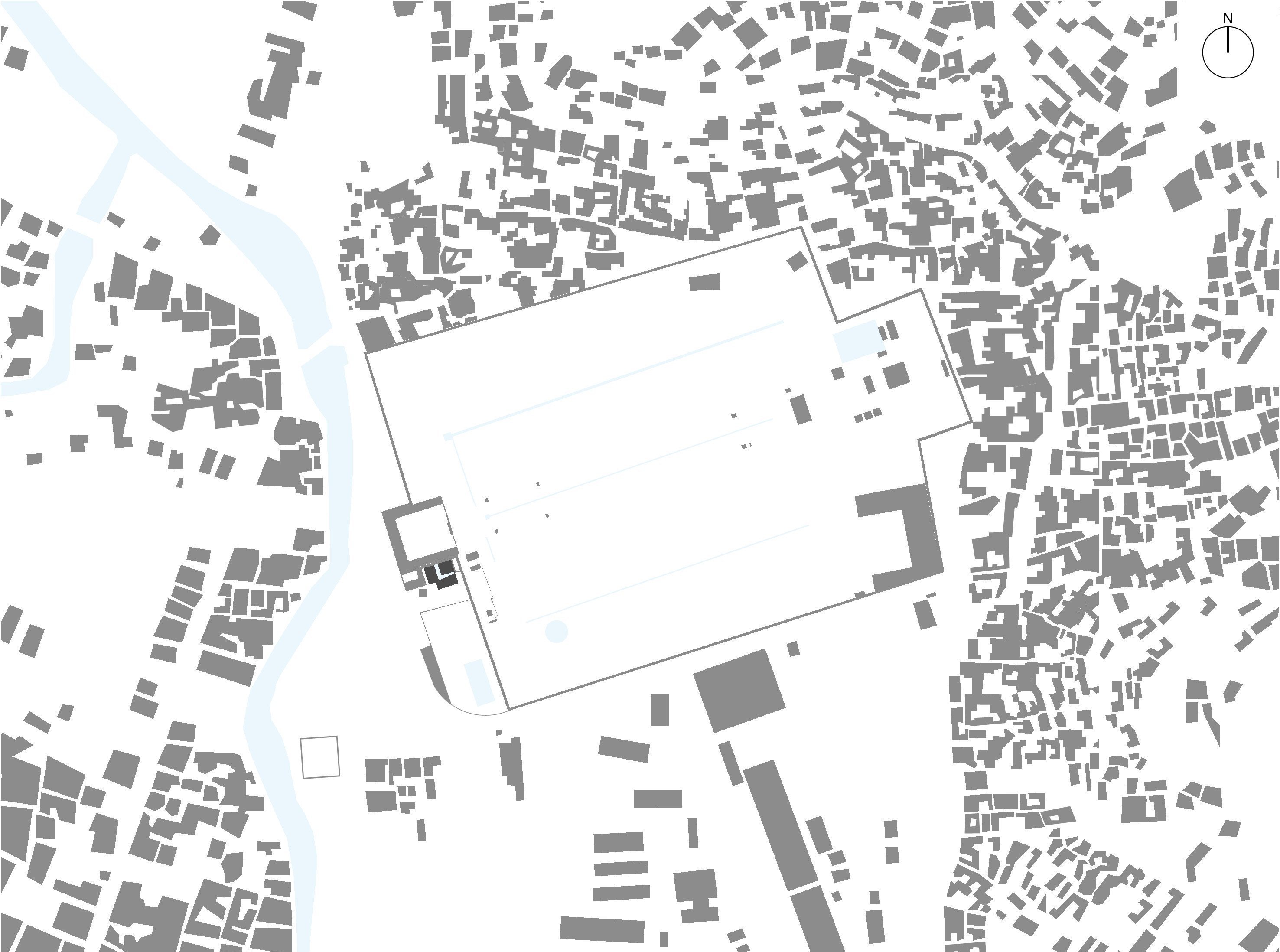 Lageplan der Studienarbeit House of one