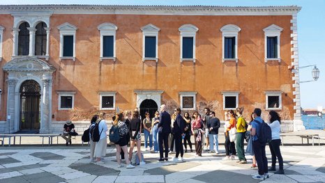 Foto Gruppe in Venedig