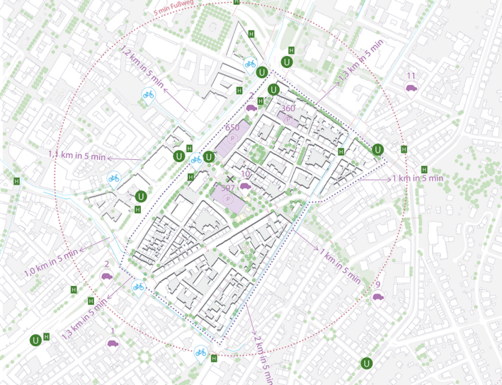 Mapping des Quartiers / Mapping of the neighborhood